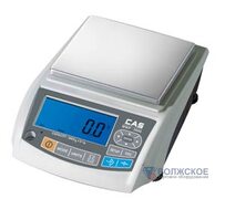 Весы лабораторные CAS MWP-3000H (3000гр; 0,05гр; 124х144)