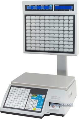 Весы с печатью этикетки CAS CL-5000J-15IS