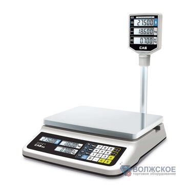 Весы торговые настольные CAS PR-II-30P с USB LCD