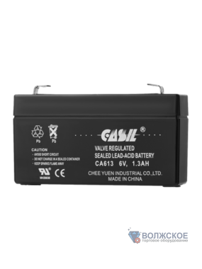 Аккумуляторная батарея Casil CA 613 (6V / 1.3Ah)