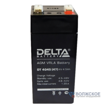 Аккумуляторная батарея Delta DT 4045(47) (4V / 4.5Ah)