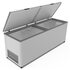 Морозильный ларь FROSTOR F800 SD (660 л) глухая двойная крышка