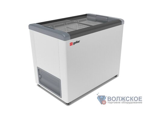 Морозильный ларь GELLAR FG350C 310л прямое стекло
