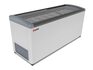 Морозильный ларь GELLAR FG700E 590л изогнутое стекло
