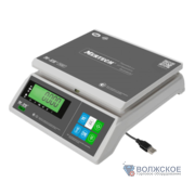Весы фасовочные M-ER 326 АFU POST (6кг;0,1гр;256х206) USB LCD