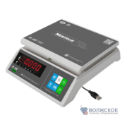 Весы фасовочные M-ER 326 АFU POST (6кг;0,1гр;256х206) USB LED