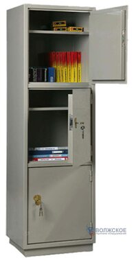 Металлический бухгалтерский шкаф КБС-033