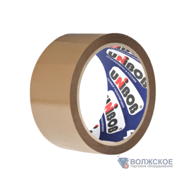 Клейкая лента UNIBOB 400 48мм*66м*40мкр коричневая