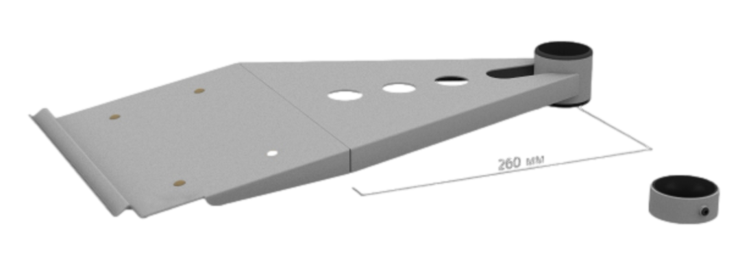 Полка крепления клавиатуры Ergo-Space KEYS-260