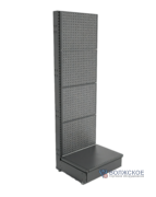 Стеллаж 1550х500 база 400 Графитовый Серый