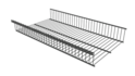 Корзина стационарная сетчатая GS 603х340х85мм черная