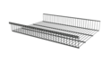 Корзина стационарная сетчатая GS 603х440х85мм черная