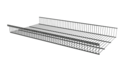 Корзина стационарная сетчатая GS 903х440х85мм черная