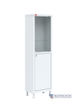 Шкаф медицинский металлический М1 165.50.32 С