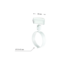 Ценникодержатель на колбасу RING-CLIP 35-65 мм, белый